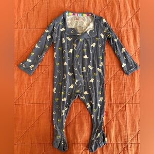 Magnetic Me Rodeo Drive Blue Modal 3-6 Months Footie